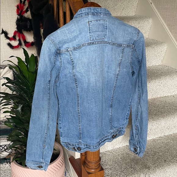 Goodfellow & Co Perfect Light Blue Fall Denim Jean Jacket - Picture 7 of 11